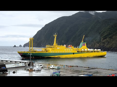 Видео: 10-часовая поездка на пароме вокруг 3 вулканических островов Токио