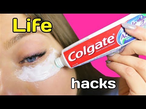 Видео: 7 ЛайфХаков, которые изменят жизнь девушек / BEAUTY LIFE HACKS / Tanya StreLove