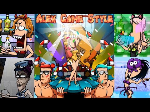 Видео: Bartender perfect mix y8 - все 11 концовок игры, бассейн, все реакции (сумасшедшая игра)
