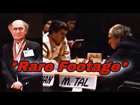 Видео: Михаил Таль — чемпион мира по блицу 1988 года (редкие кадры)
