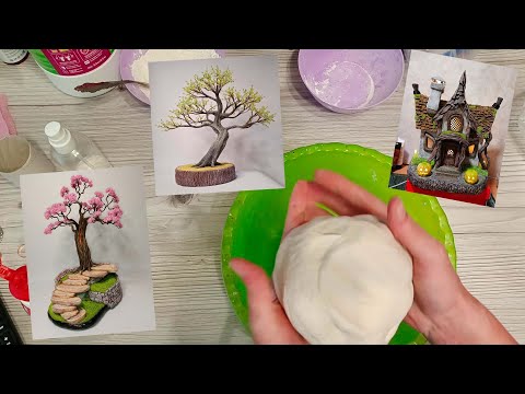 Видео: Рецепт бумажной глины (самозатвердевающая масса)