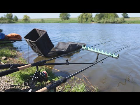 Видео: Осенний жор крупного карася и амура, рыбалка на донку