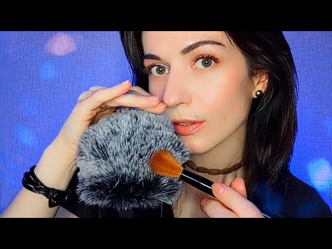 Видео: АСМР для сна 🖌 Кисти по ветрозащите + близкий шёпот🔹️ASMR, чтобы расслабиться и крепко уснуть 😌✨️