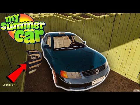 Видео: КУПИЛ ГАРАЖ С ЗАБЫТЫМ И БРОШЕННЫМ Volkswagen Passat B5 I My Summer Car