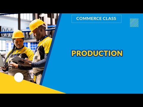 Видео: ПРОИЗВОДСТВО | КОММЕРЦИЯ