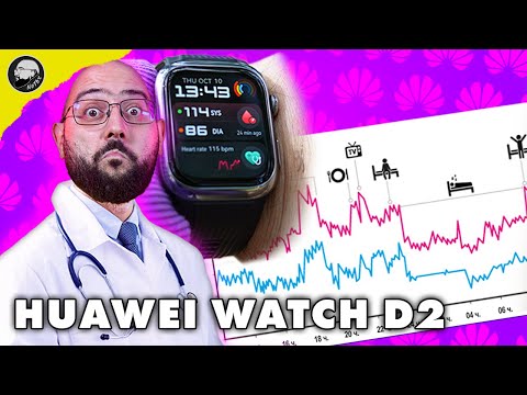 Видео: Мери кръвното ДЕНОНОЩНО! | Huawei Watch D2