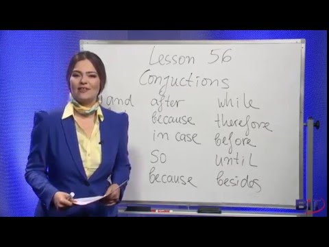Видео: Съюзи / Conjunctions - Учи английски с Николая, Еп. 6, Сезон 3