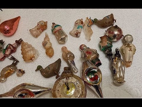 Видео: Ёлочные игрушки СССР ящик из подвала продолжение