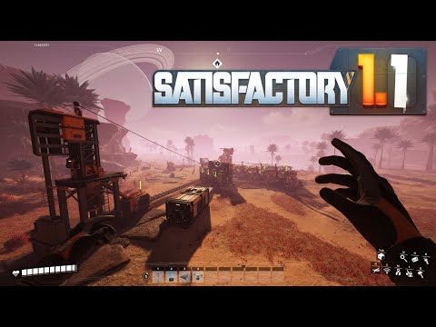 Видео: Прохождение Satisfactory. Серия 1. Первые шаги