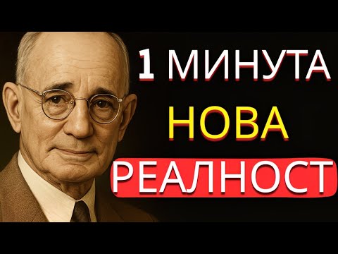 Видео: Как да пренастроиш мозъка си за 1 минута (Наполеон Хил)