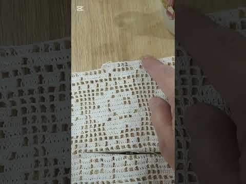 Видео: О том как вязалась скатерть, начало. Филейное вязание.