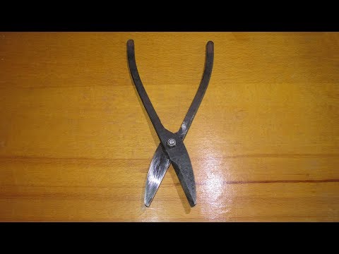 Видео: Ножницы по металлу из рессорного листа