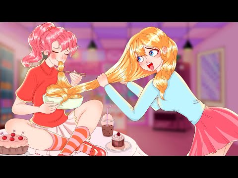 Видео: Я ем чужие волосы | Анимированная История