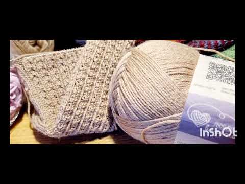 Видео: Пряжа Nako Boho,Брусника и Soks от Astra.