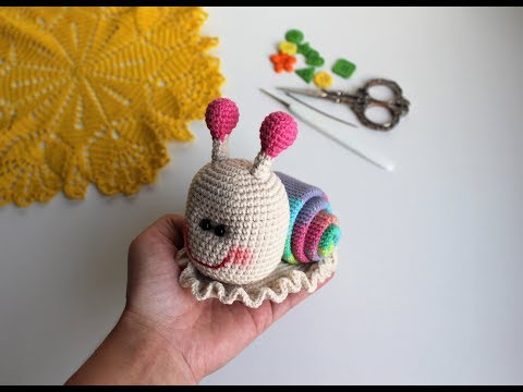 Видео: Мастер-класс Улитка. Часть1. Вяжем улитку.