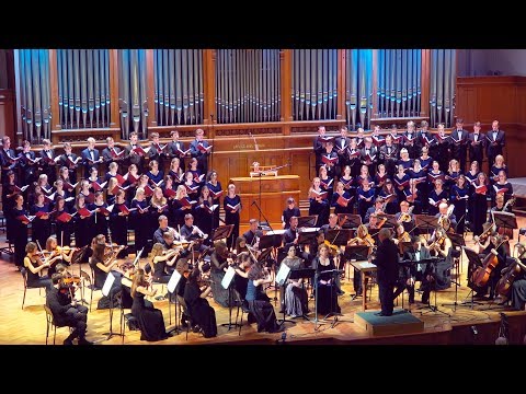 Видео: Моцарт – Реквием. Хор, орк. Дир.С.КАЛИНИН Москва, БЗК, 30.09.17