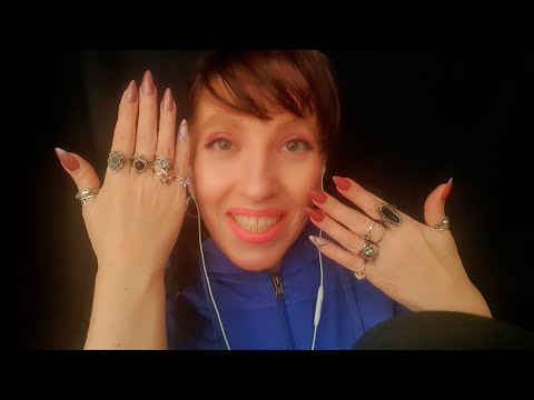 Видео: АСМР таппинг АСМР ногтями АСМР кольца
