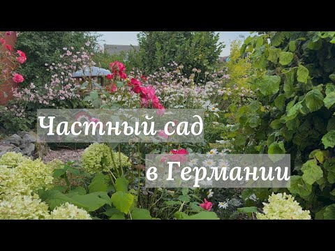 Видео: Типичный приватный сад на севере Германии 🌿 Прогулка по саду знакомой 🌿