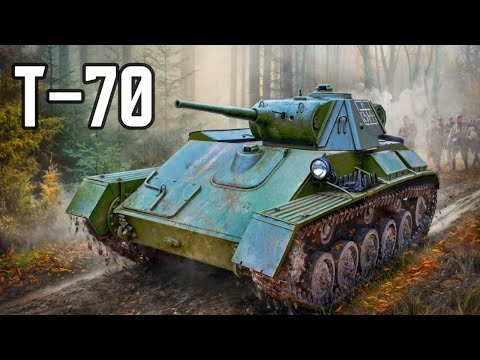 Видео: Танк Т-70 - без него Т-34 был бесполезен?