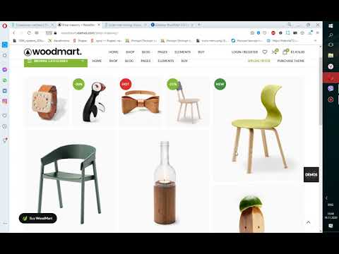 Видео: Создание интернет магазина самостоятельно на Wordpress и теме  Woodmart. Сайт с демо  данными