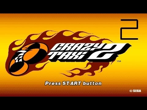 Видео: Прохождение Crazy Taxi 2 серия 2 (Еще один странный городок)
