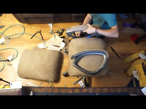 Видео: Лучший способ восстановить офисное кресло — шаг за шагом