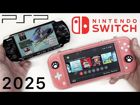 Видео: NINTENDO SWITCH LITE ПРОТИВ PSP! ОБЗОР и СРАВНЕНИЕ НИНТЕНДО СВИЧ ЛАЙТ VS ПСП в 2025