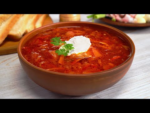Видео: Вкусный БОРЩ С КУРИЦЕЙ. Результат превзойдет все ваши ожидания! Рецепт от Всегда Вкусно!