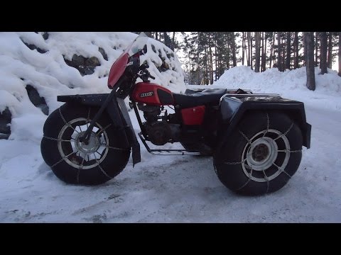 Видео: Каракат Иж часть №3,на колёсах.