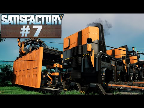 Видео: Сталелитейный завод // Satisfactory #7