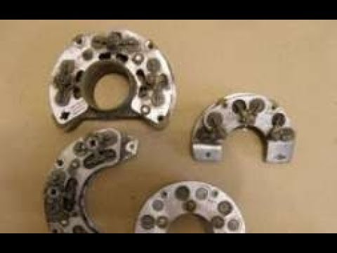 Видео: Искал платину а нашел серебро! Серебро из автомобильного диодного моста