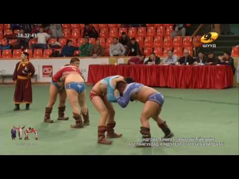 Видео: Дундговь аймгийн арслан цолтонд хүндэтгэл үзүүлэх барилдааны 5 даваа