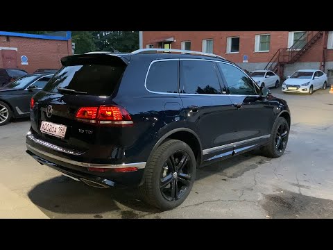 Видео: VW Touareg R-Line! TDI комплектация мечты, за дорого! Стоит ли ?