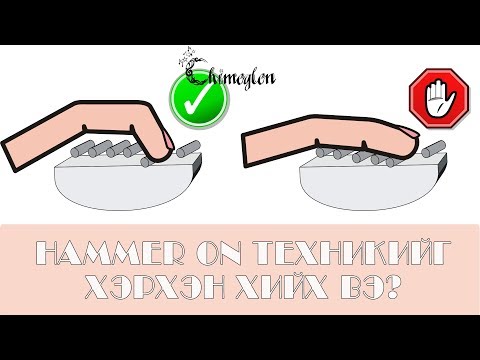 Видео: Hammer on техникийг хэрхэн хийх вэ?| Гитарын хичээл №11