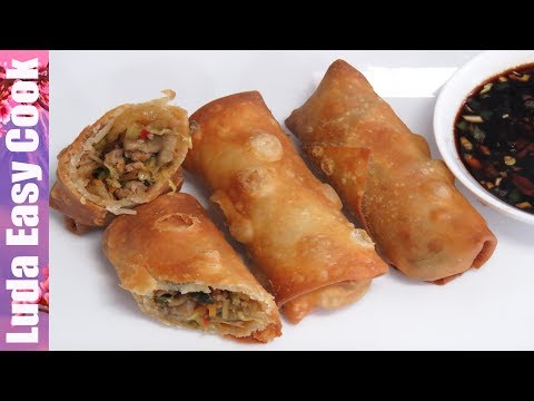 Видео: Жареные СПРИНГ РОЛЛЫ! Блюдо азиатской кухни рецепт | FRIED CHINESE SPRING ROLLS RECIPE