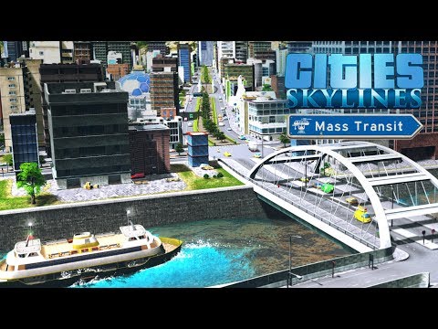 Видео: Cities Skylines Mass Transit - Пути сообщения! #29