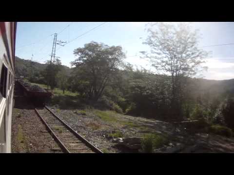 Видео: Туапсе-Белореченская  вид из окна ЭД-4М на горы Кавказа