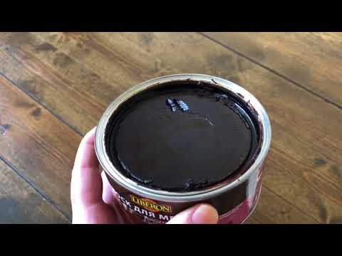 Видео: Ремонт деревянного пола герметиком. Заделываем щели в полу.