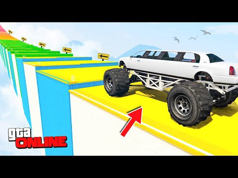 Видео: БИГФУТ ЛИМУЗИН ҚАНША БАСПАЛДАҚҚА ШЫҒА АЛАДЫ?? ҚЫЗЫҚТЫ ЭКСПЕРИМЕНТТЕР!! | GTA 5 ONLINE