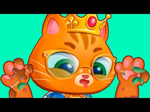 Видео: Суровый КОТИК БУБУ и МИМИ #12. У Бубу болят лапки. Игра Bubbu & Mimmi World на Игрули TV