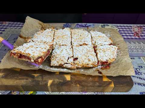 Видео: Песочный пирог по-киевски: если надо БЫСТРО, ВКУСНО К ЧАЮ - это лучше любого торта! Рецепт-находка✅