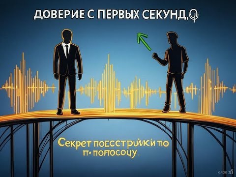Видео: Как голос меняет всё? Секрет НЛП для доверия и влияния