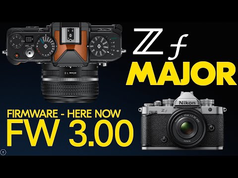Видео: Обновление прошивки Nikon Zf 3.00 — ЗДЕСЬ И СЕЙЧАС — Первый взгляд | Z9 FW 6.00? — Обсуждение | М...