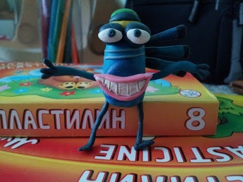 Видео: Куми-Куми Джуга из пластилина. Qumi-Qumi of clay (plаsticine)
