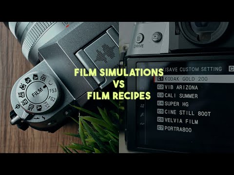 Видео: FUJI X-T50 | Использование имитаций плёнки и пользовательских рецептов