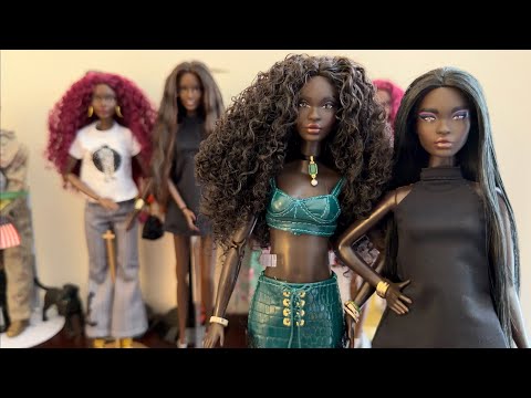 Видео: Моя коллекция АфроБарби 