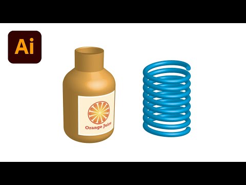 Видео: 3D-моделирование в Adobe Illustrator