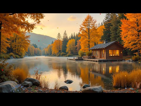Видео: Золотая осень | Мягкое фортепиано и атмосфера природы для релаксации