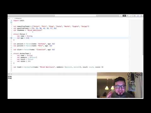 Видео: Hello Swift: Lesson 15. Классы и структуры