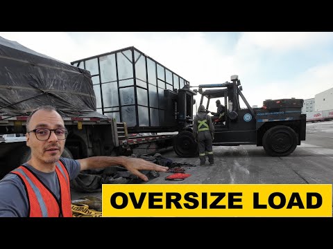 Видео: Работа в дальнобое на платформе. Везу из США в Канаду